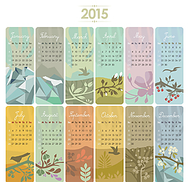 2015年臺(tái)歷