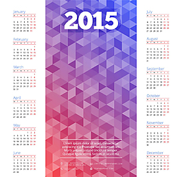2015年日歷