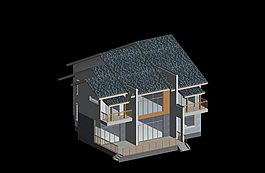 独栋别墅3D模型