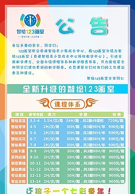 畫室升級公告