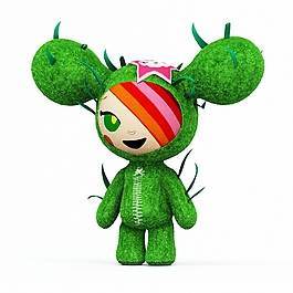 綠色的兒童玩具