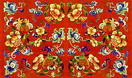 紅色花朵