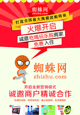 蜘蛛網易拉寶