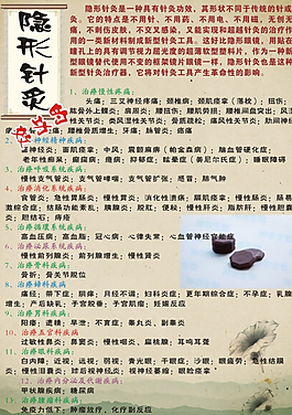 隱形針灸