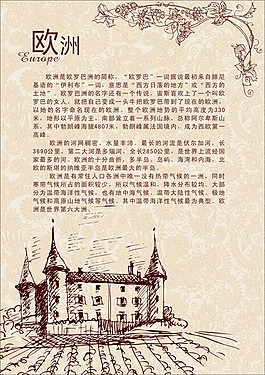 歐洲古典海報(bào)