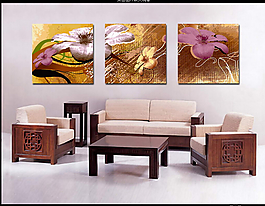 座椅無(wú)框畫(huà)