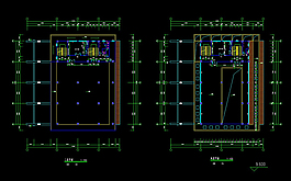 博物館建筑CAD施工圖