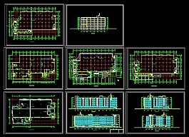 廠房建筑設(shè)計施工圖