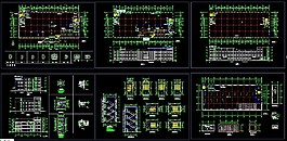 工廠建筑施工圖紙