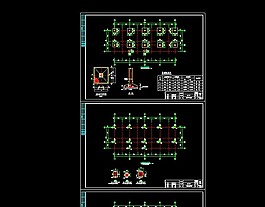 古代徽派建筑馬頭墻cad結構設計施工圖