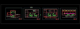 某電站廠房綜合整套cad設(shè)計(jì)圖