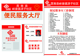 中國社區套件版面