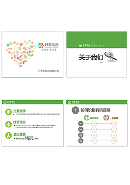 生鮮蔬果類項目介紹PPT