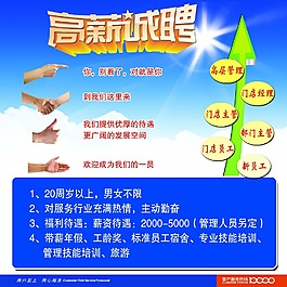 高薪誠聘
