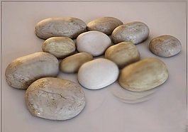 鵝卵石模型