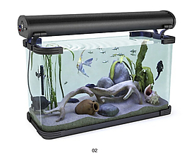 魚缸模型
