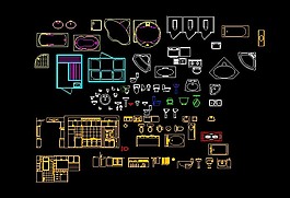 衛(wèi)生間廚房用品cad設(shè)計(jì)圖塊大樣