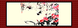 国画牵牛花