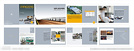 簡潔大氣科技企業(yè)文化畫冊(cè)