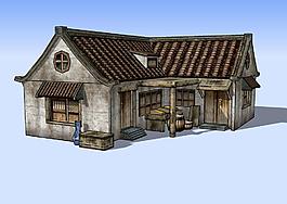 民居3D模型