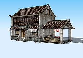 民居3D模型