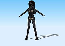 游戲人物3D模型