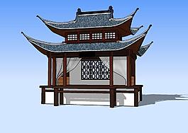 戲臺(tái)3D模型