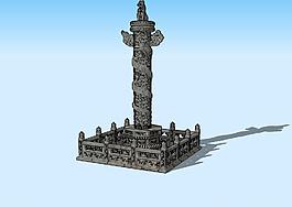 華表3D精模