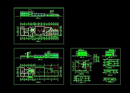南方某辦公樓建筑CAD設(shè)計(jì)施工圖紙