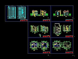 xx私人住宅建筑設(shè)計cad施工圖