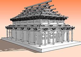 古建3D模型