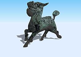 麒麟3D模型