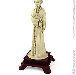 古代飾品 侍女