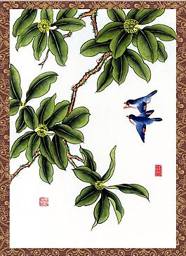 山水中堂画