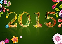2015立體文字復古素材