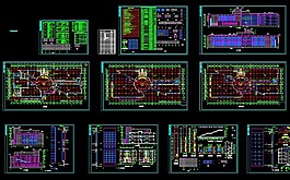 辦公樓建筑施工圖