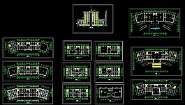 某市公安局建筑CAD施工圖紙