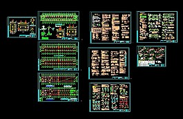 某結(jié)構(gòu)CAD綜合樓建筑設(shè)計施工圖紙