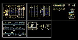 [临海]一整套冷库建筑cad设计方案图