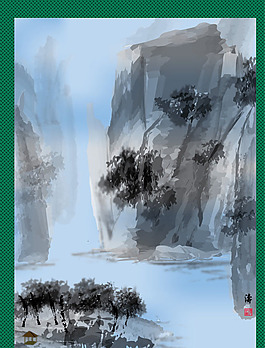 山水畫