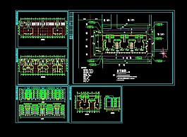 [北京]多層住宅樓建筑設(shè)計(jì)平立面cad