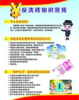 反洗錢知識宣傳