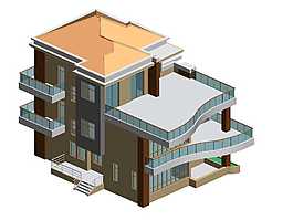 樓房建筑模型