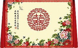 婚慶背景舞臺(tái)  古風(fēng)