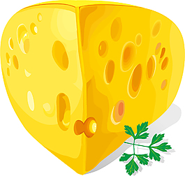奶酪矢量素材