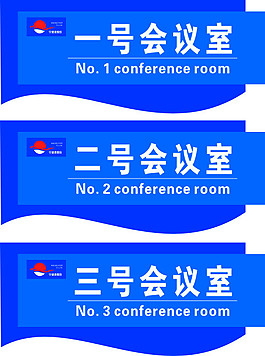 会议室门牌