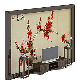 電視柜 3d模型