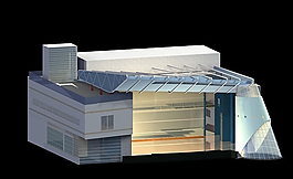 辦公建筑3d模型