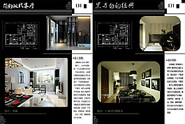 黑與白展板