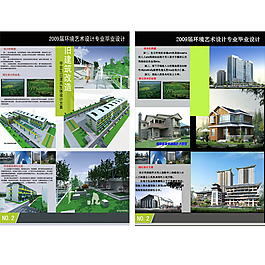 環境藝術設計畢業展板